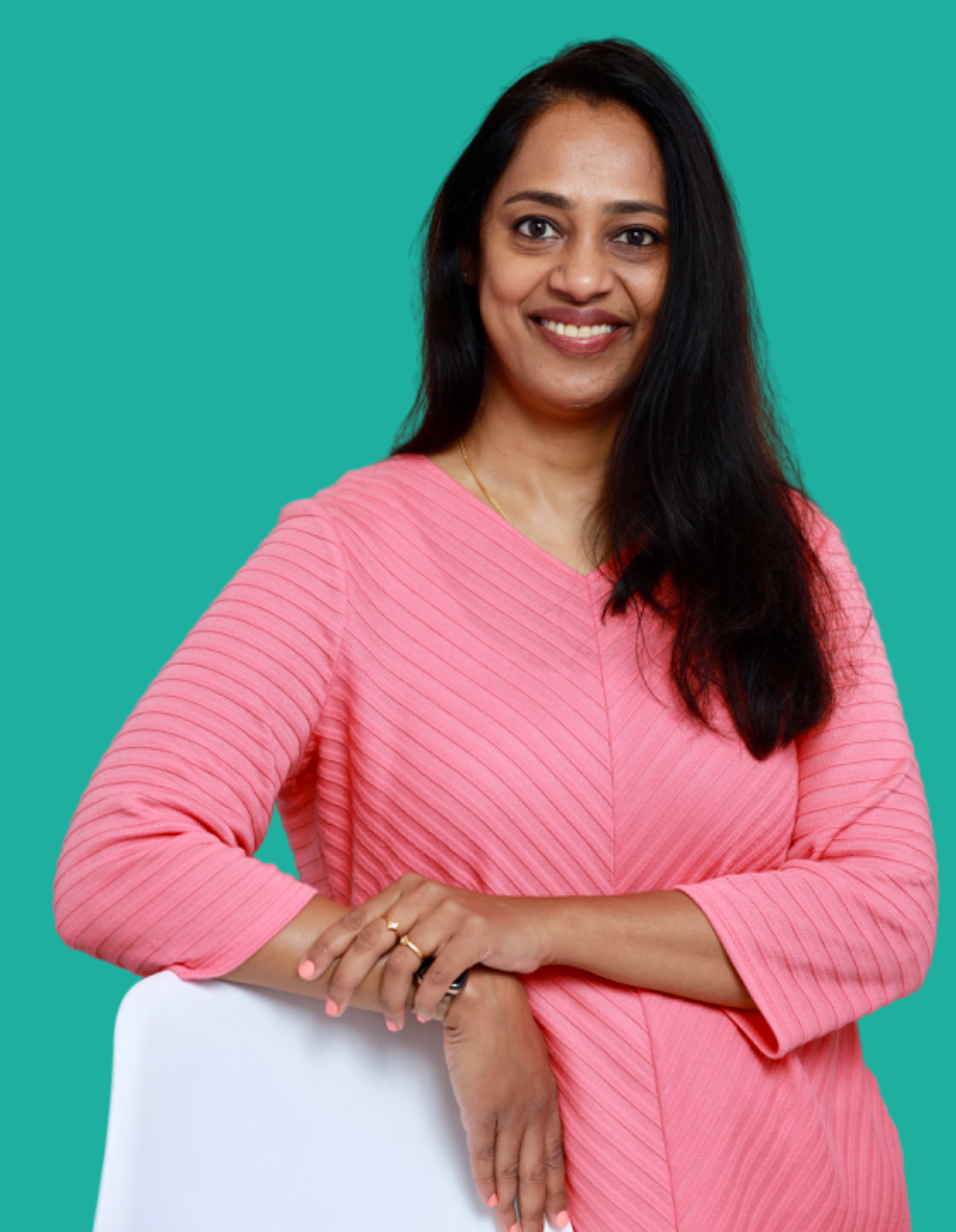 Deepa presenting